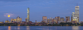 Boston Skyline free ecard